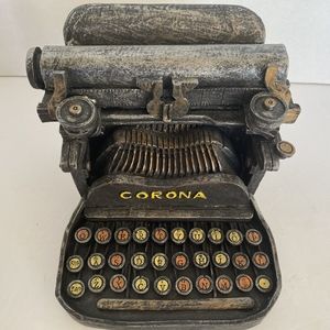 NWOT Corona Piggy bank Typwriter